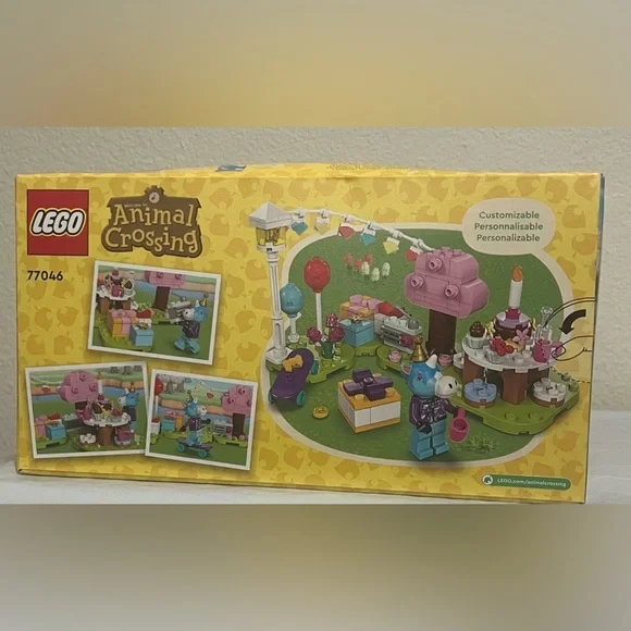 Lego Animal Crossing Birthday Party Set - Pink, Blue, Green - Picture 5 of 5